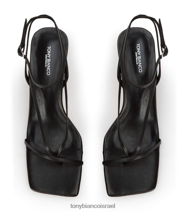 עקבים נמוכים | נשים נאפה שחורה Tony Bianco נעלי עקב של אבי 8BNR8T169